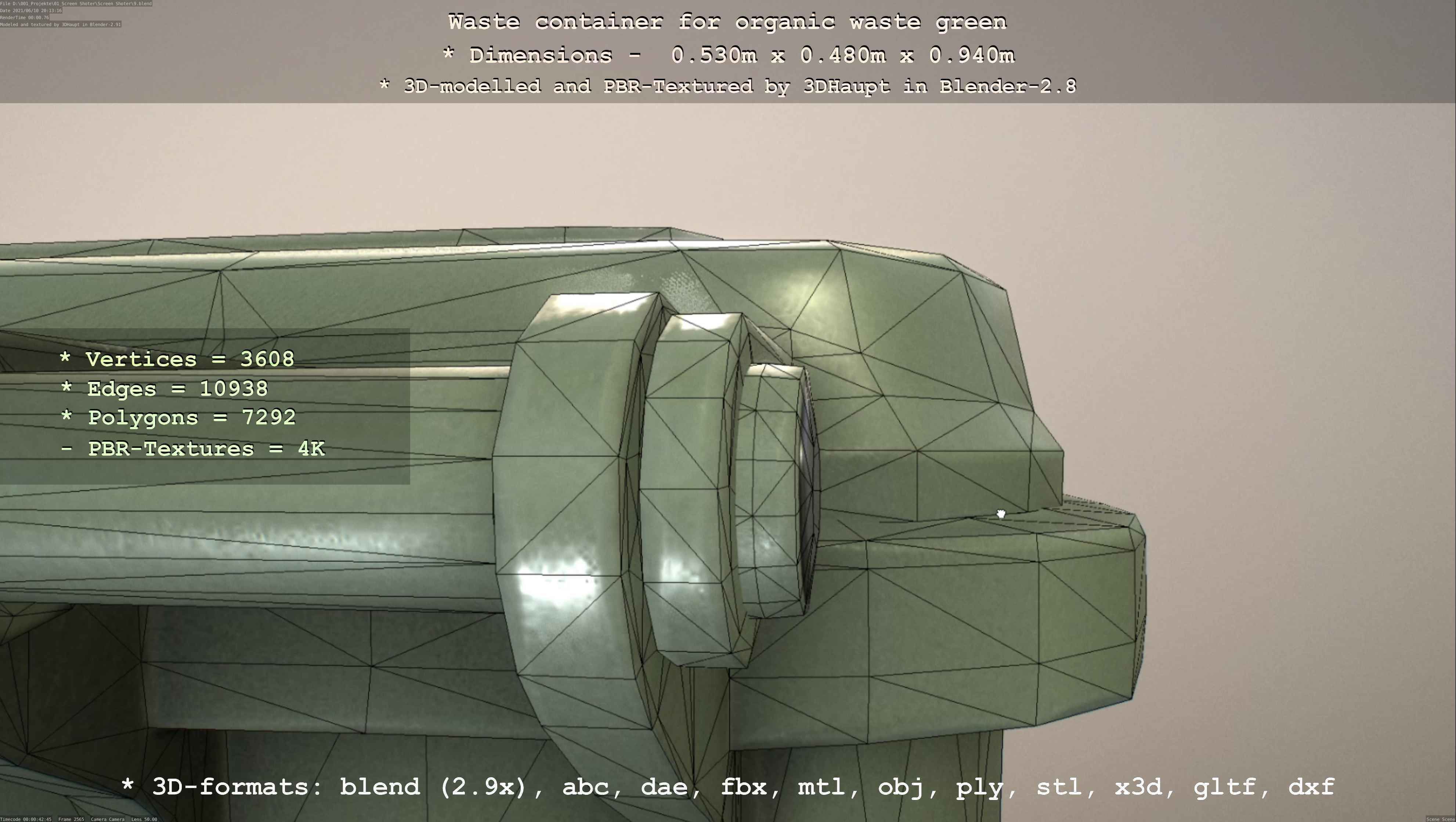 All Waste Containers Low-Poly and Game-Ready 3D Model Collection_52