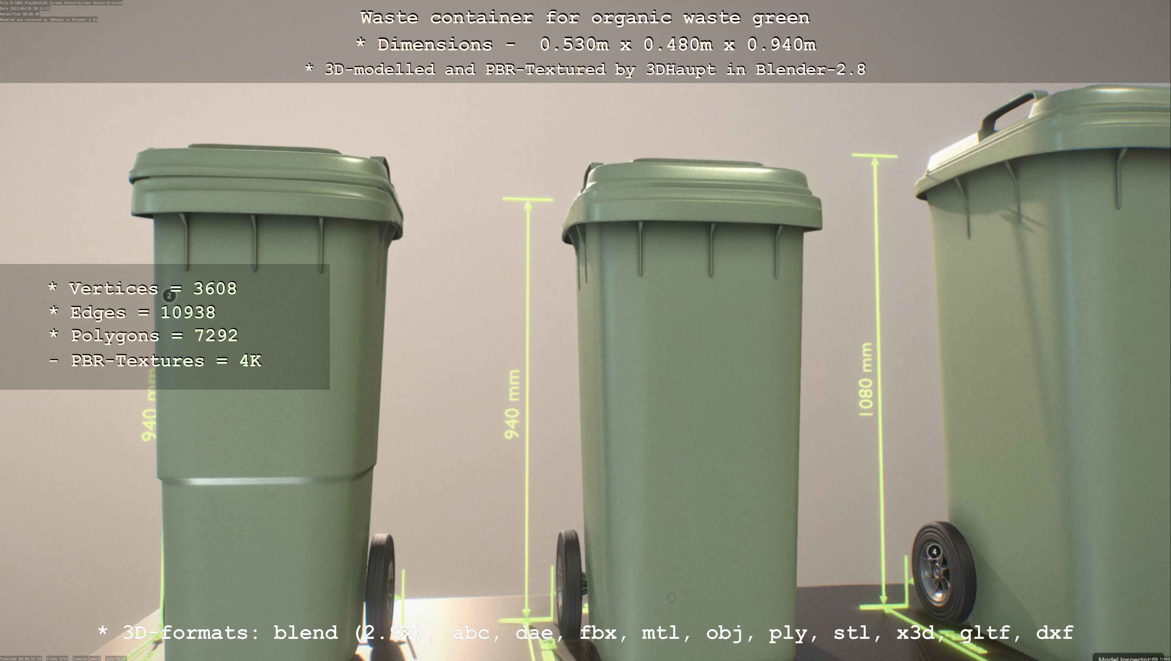 All Waste Containers Low-Poly and Game-Ready 3D Model Collection_44