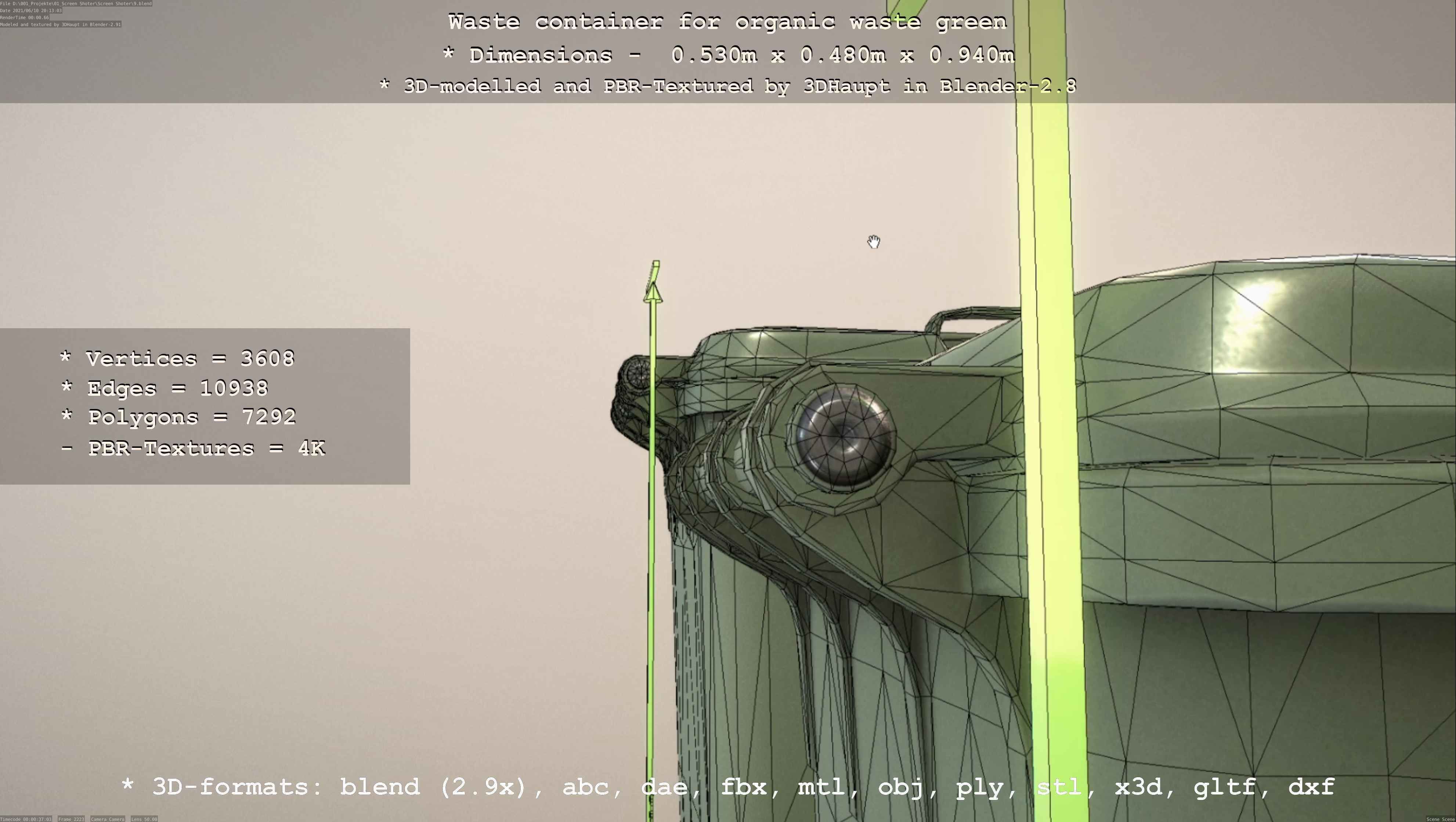 All Waste Containers Low-Poly and Game-Ready 3D Model Collection_43