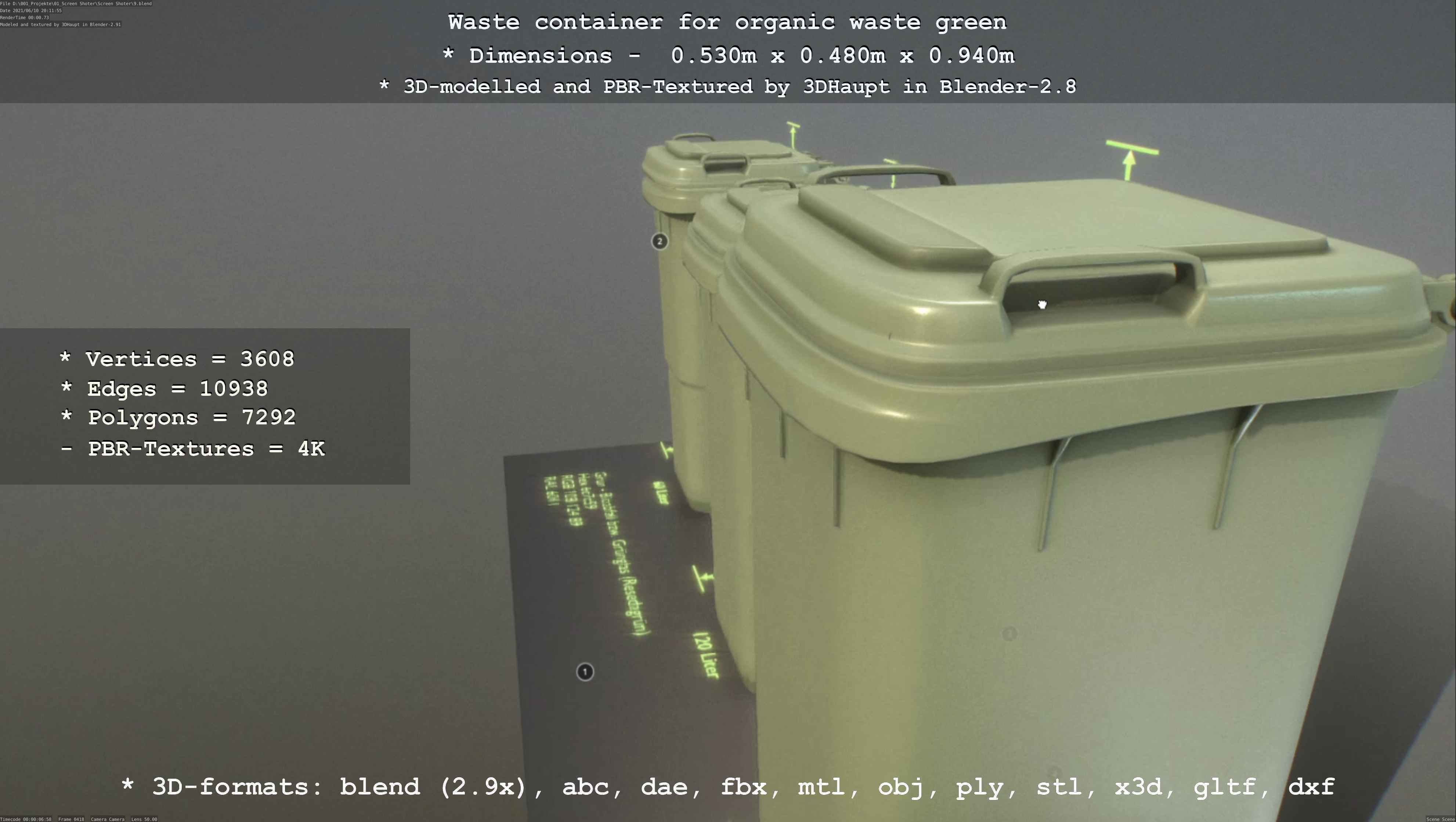 All Waste Containers Low-Poly and Game-Ready 3D Model Collection_45