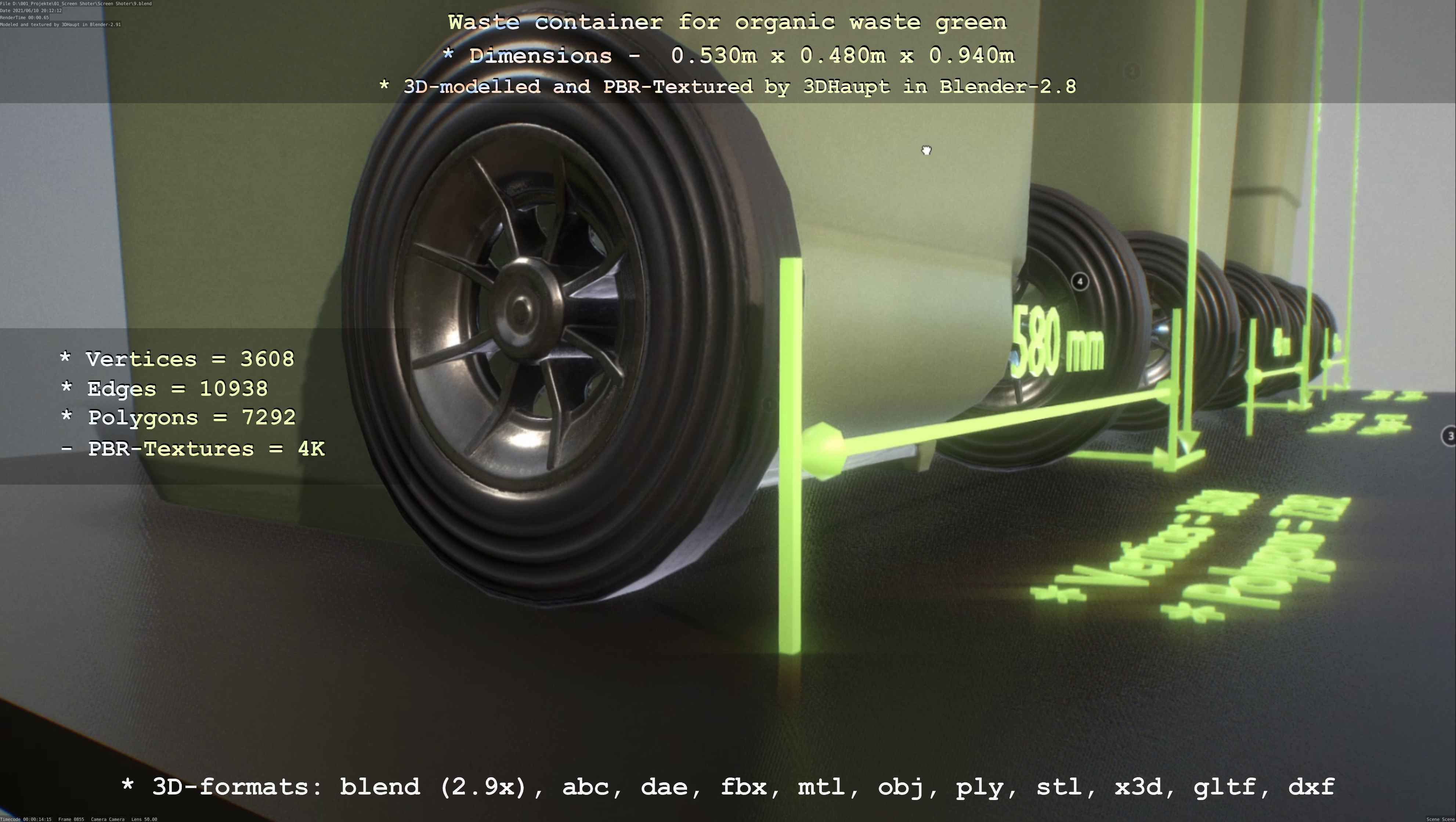 All Waste Containers Low-Poly and Game-Ready 3D Model Collection_41