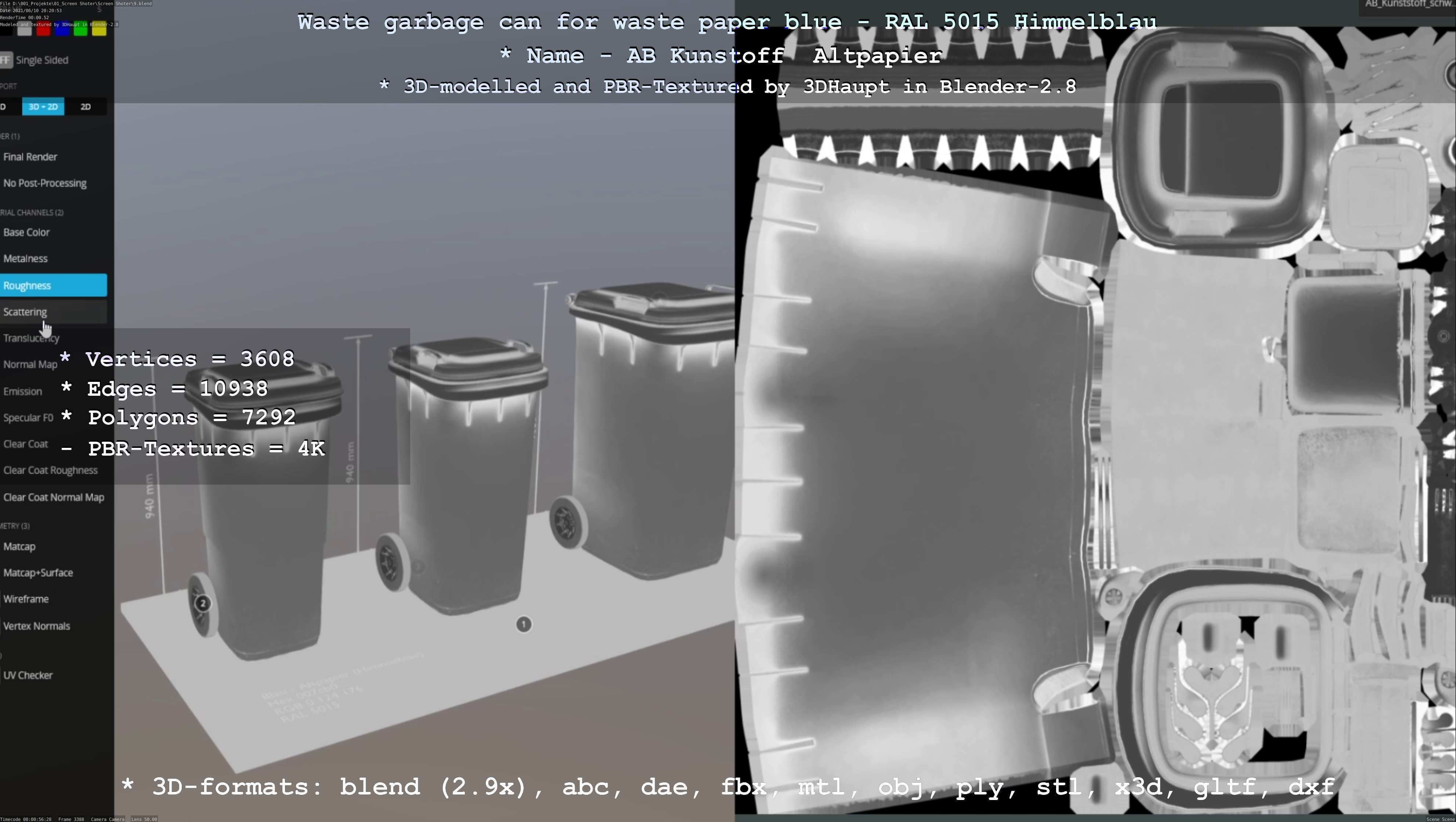 All Waste Containers Low-Poly and Game-Ready 3D Model Collection_88