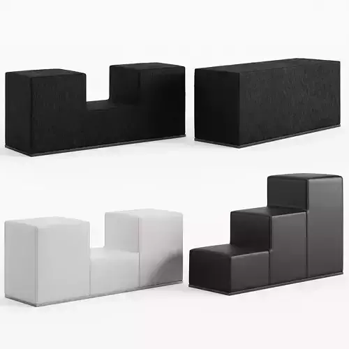 BB Italia Gli Scacchi Pouf