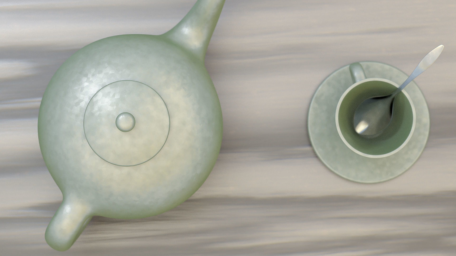 Tea service 3D model_14