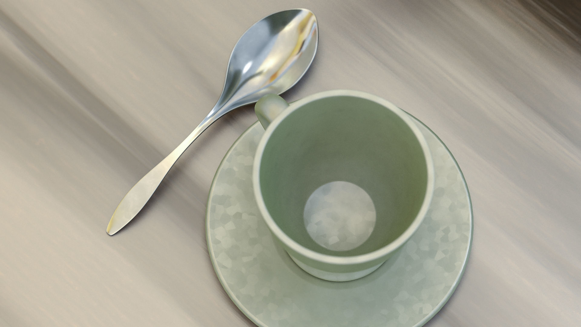 Tea service 3D model_13