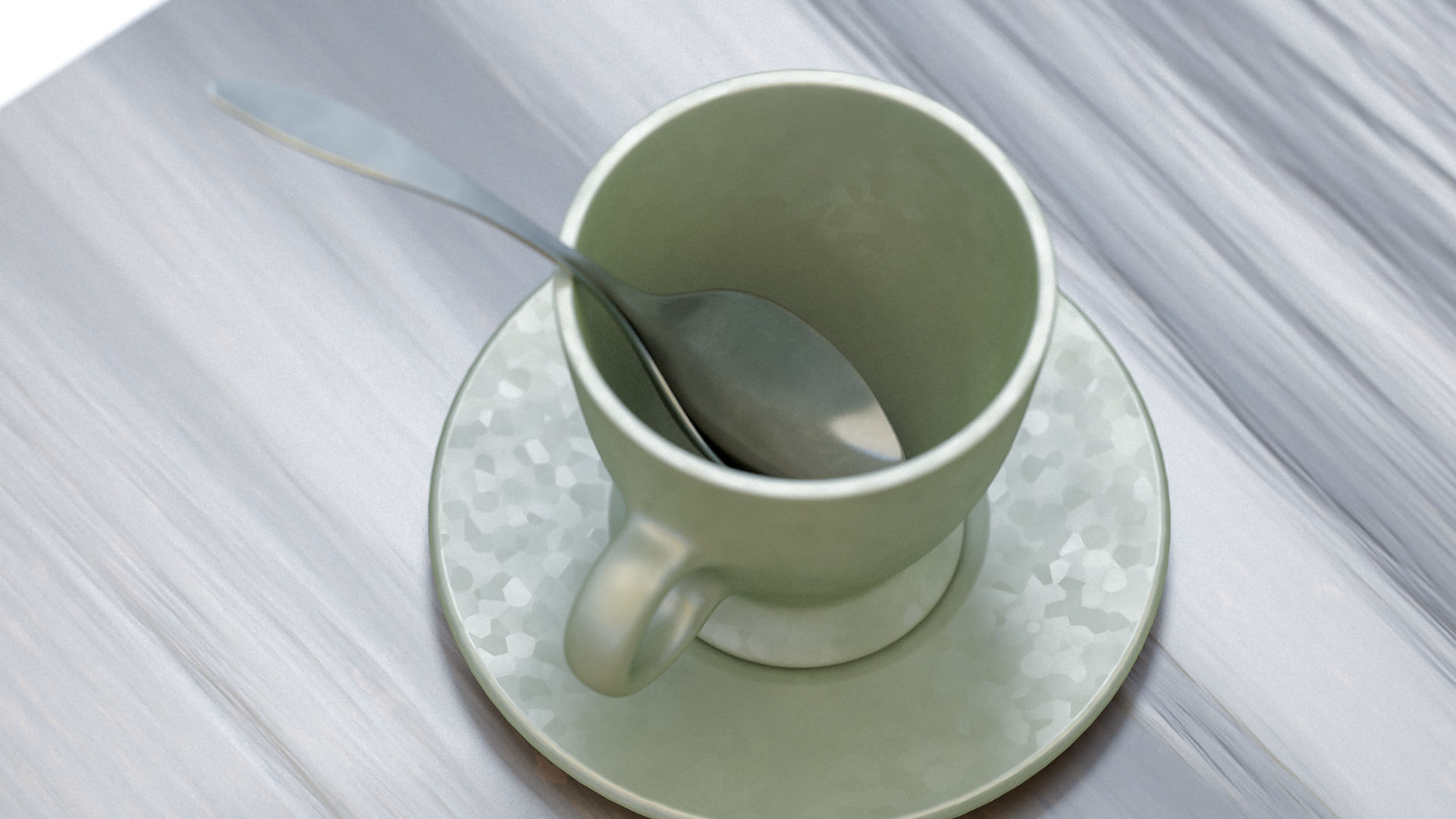 Tea service 3D model_9