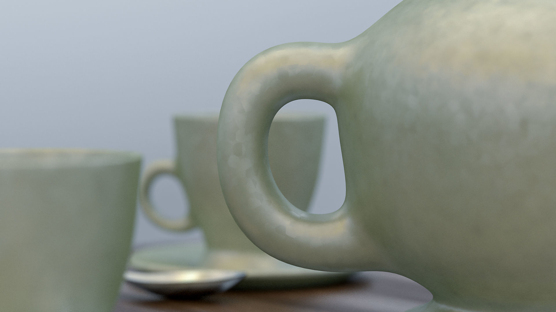 Tea service 3D model_11