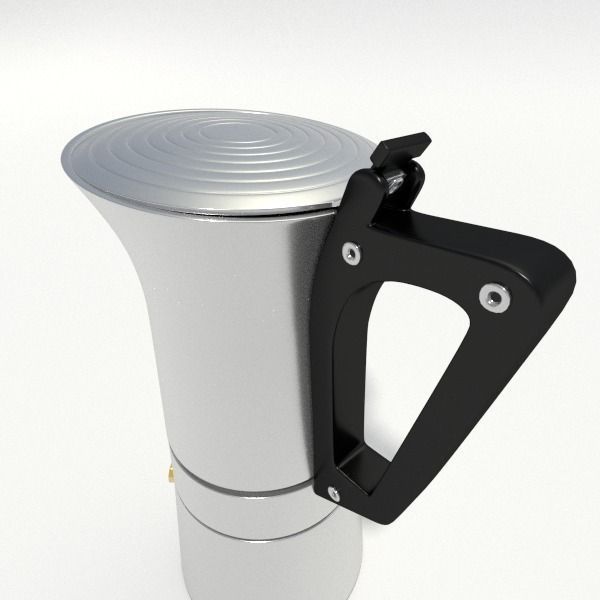 Espresso Maker 3D model_2