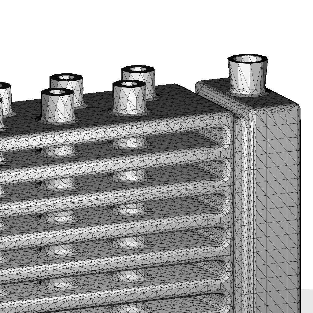 Kids Engineering Car Radiator 3D print model_2