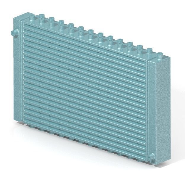 Kids Engineering Car Radiator 3D print model_1