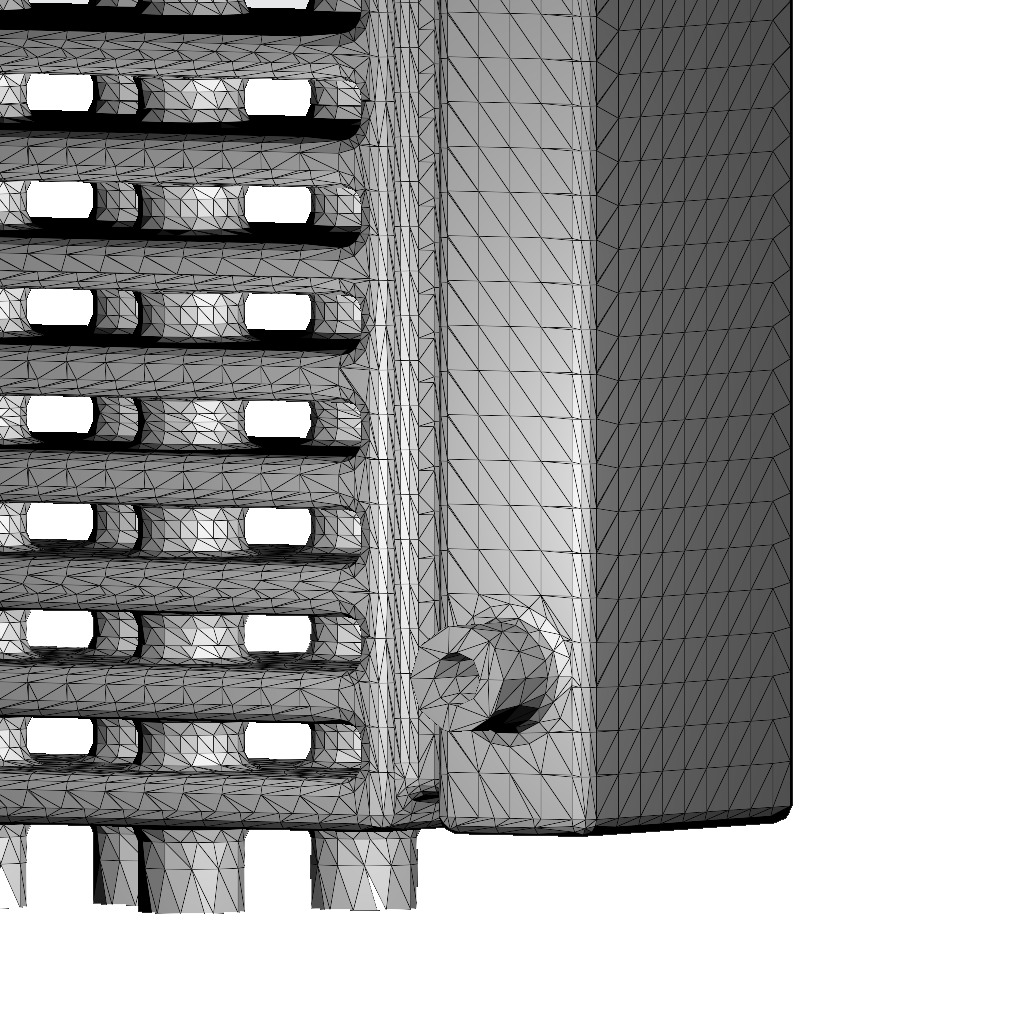 Kids Engineering Car Radiator 3D print model_4