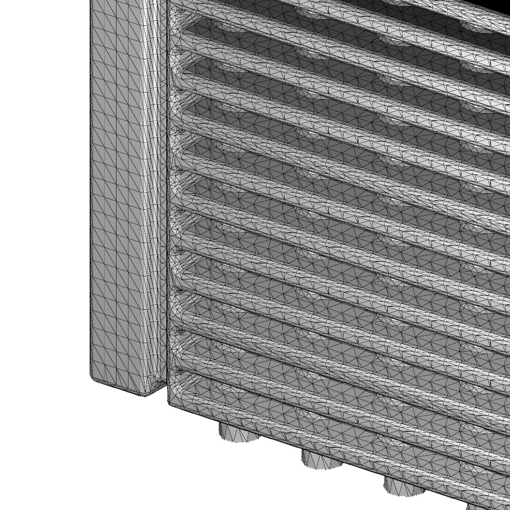 Kids Engineering Car Radiator 3D print model_6
