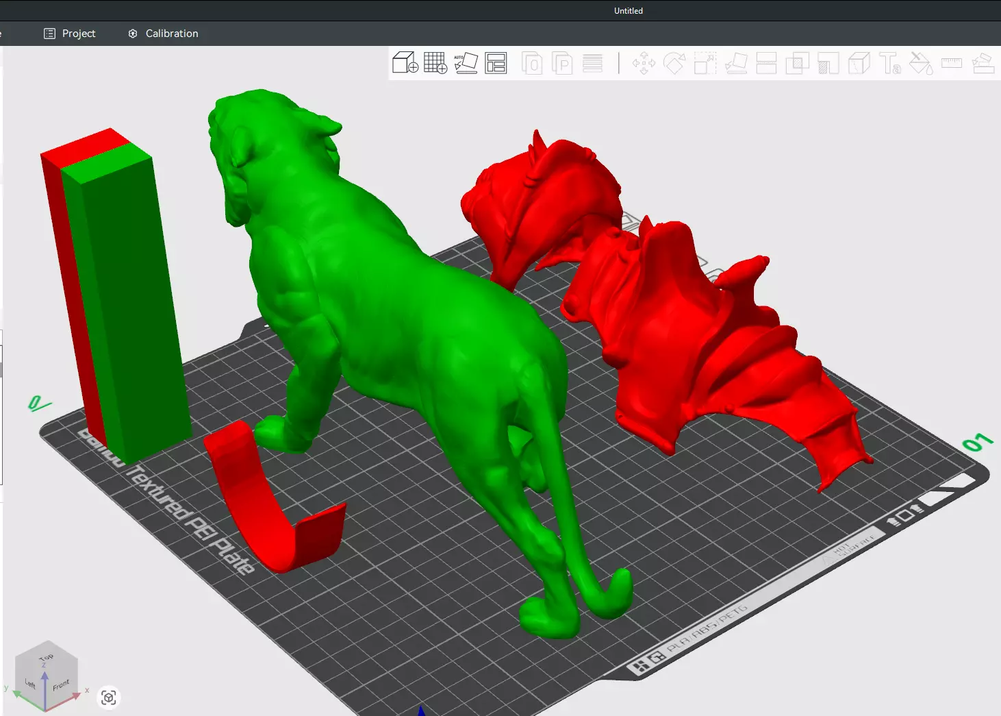 Battle Cat and Cringer  1982 version Printable 3D print model_30