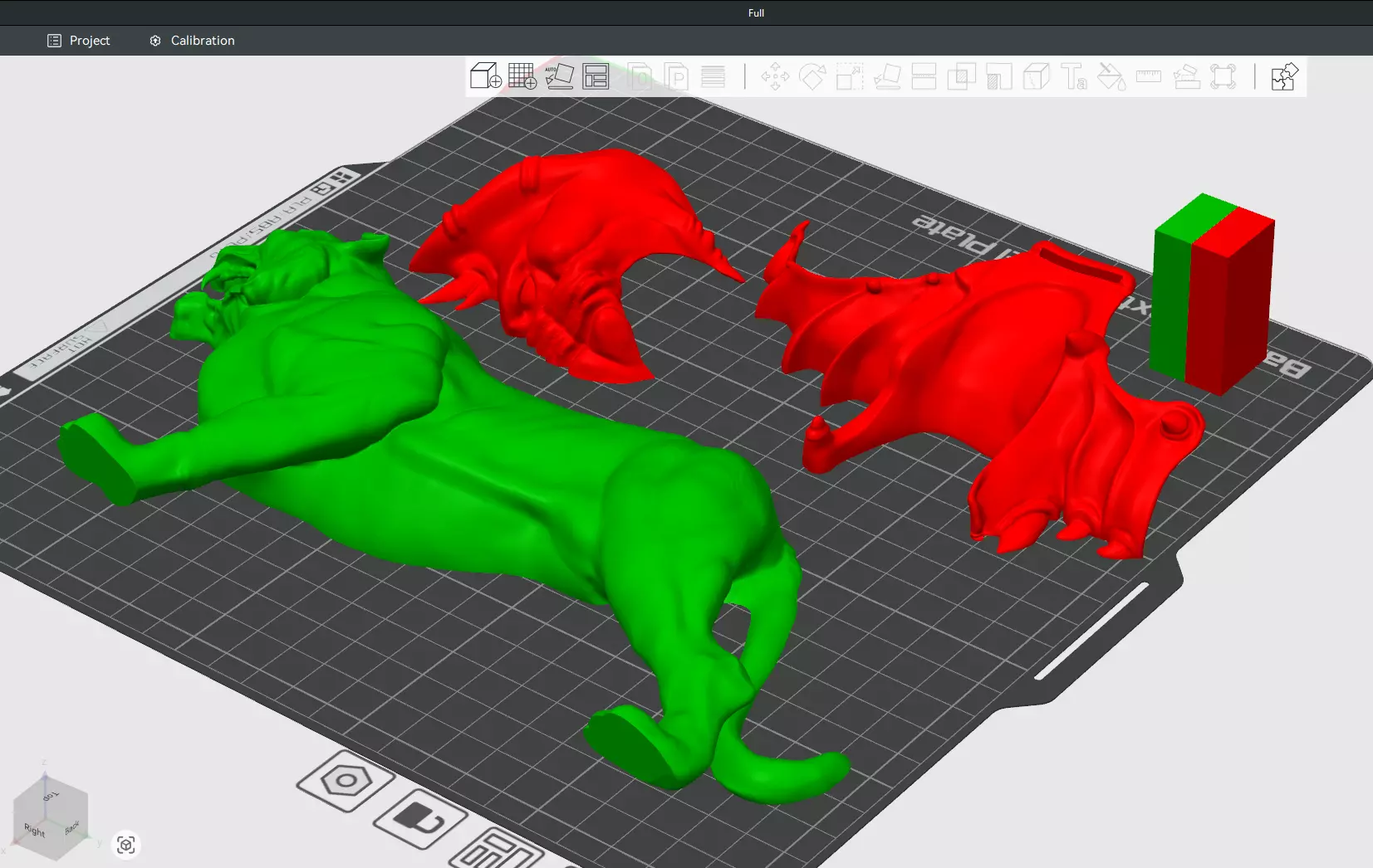 Battle Cat and Cringer  1982 version Printable 3D print model_32