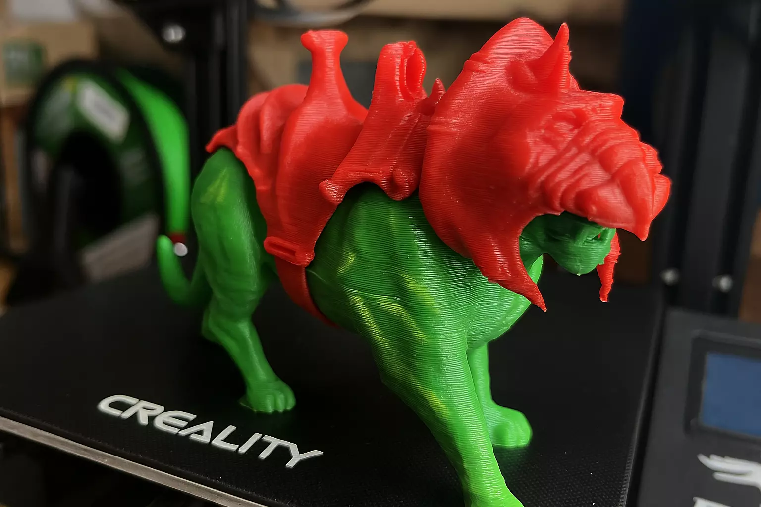 Battle Cat and Cringer  1982 version Printable 3D print model_52