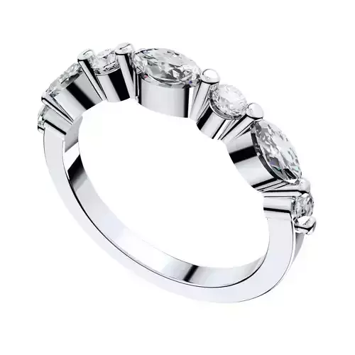 Wedding Set Ring CAD Design-PSTR02