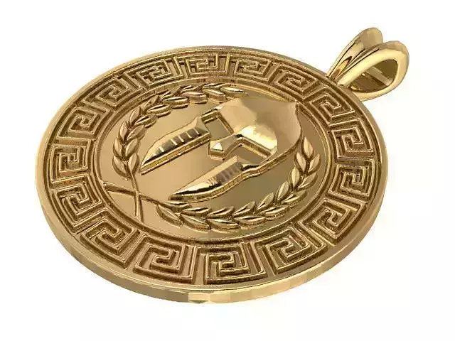 Spartan pendant