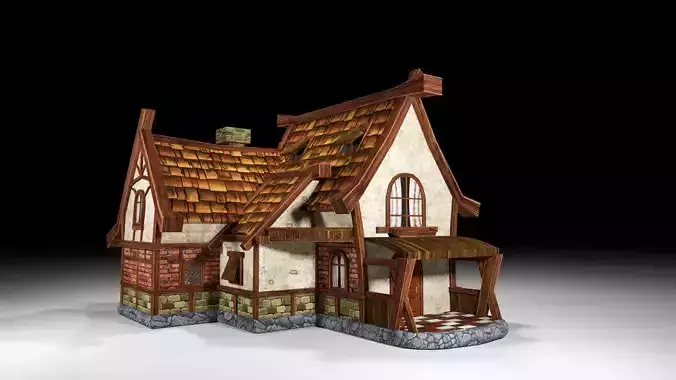 medieval old house