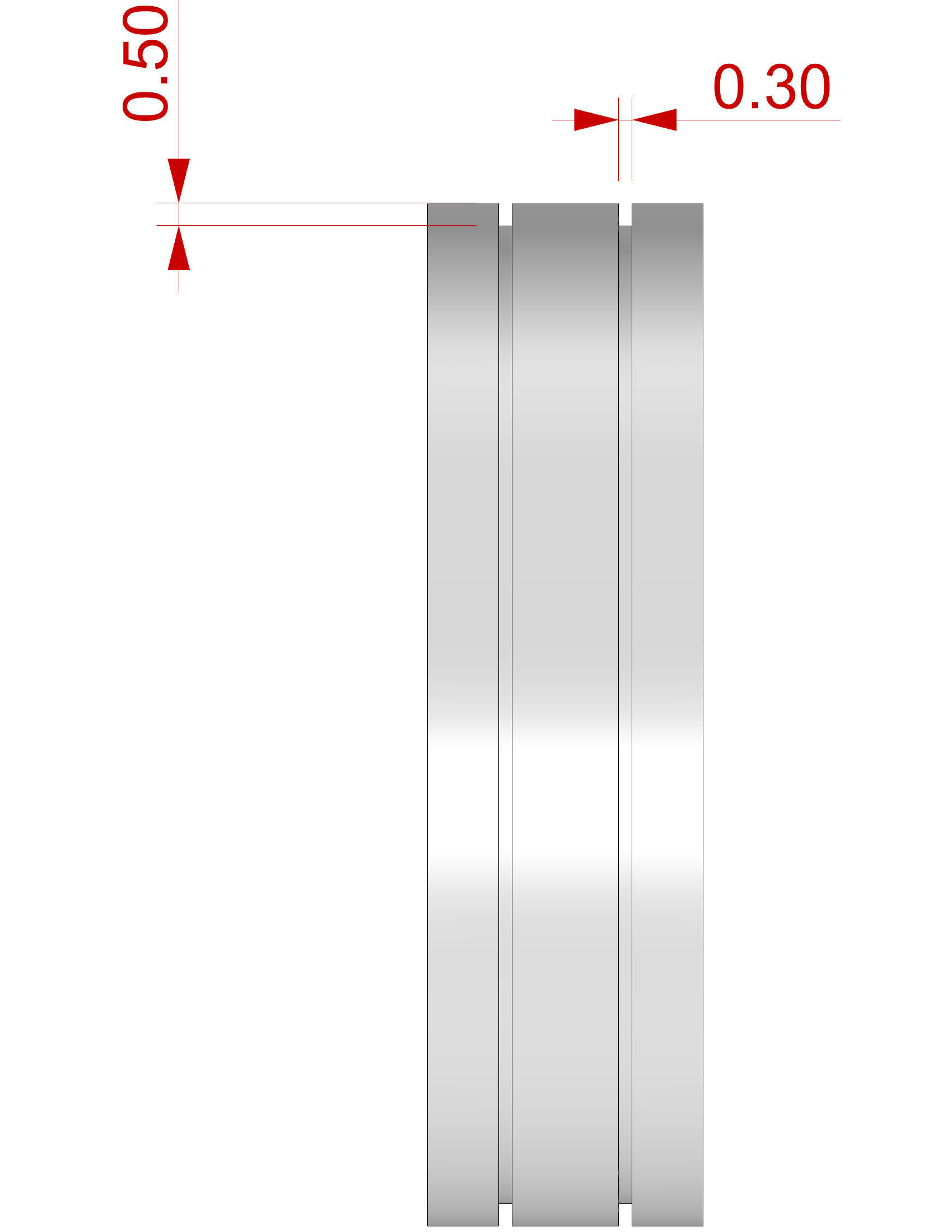 Wedding Band Men 3D print model_6
