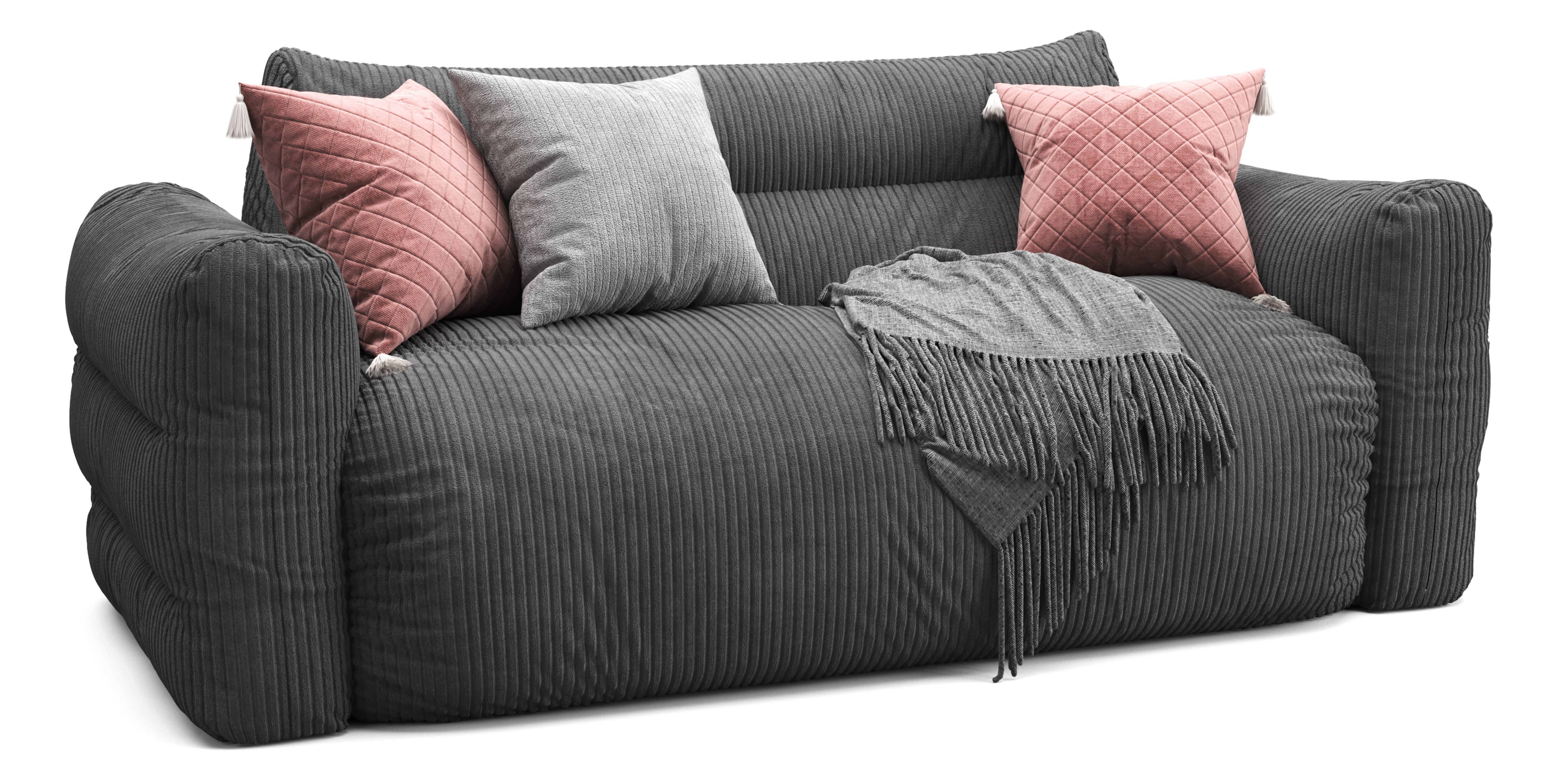 Matilda Floor Sofa Low-poly 3D model