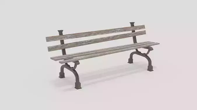 Destroyed bench