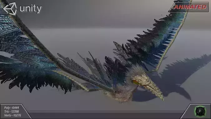 Alien Extraterrestrial Creature 04 Low-poly 3D model