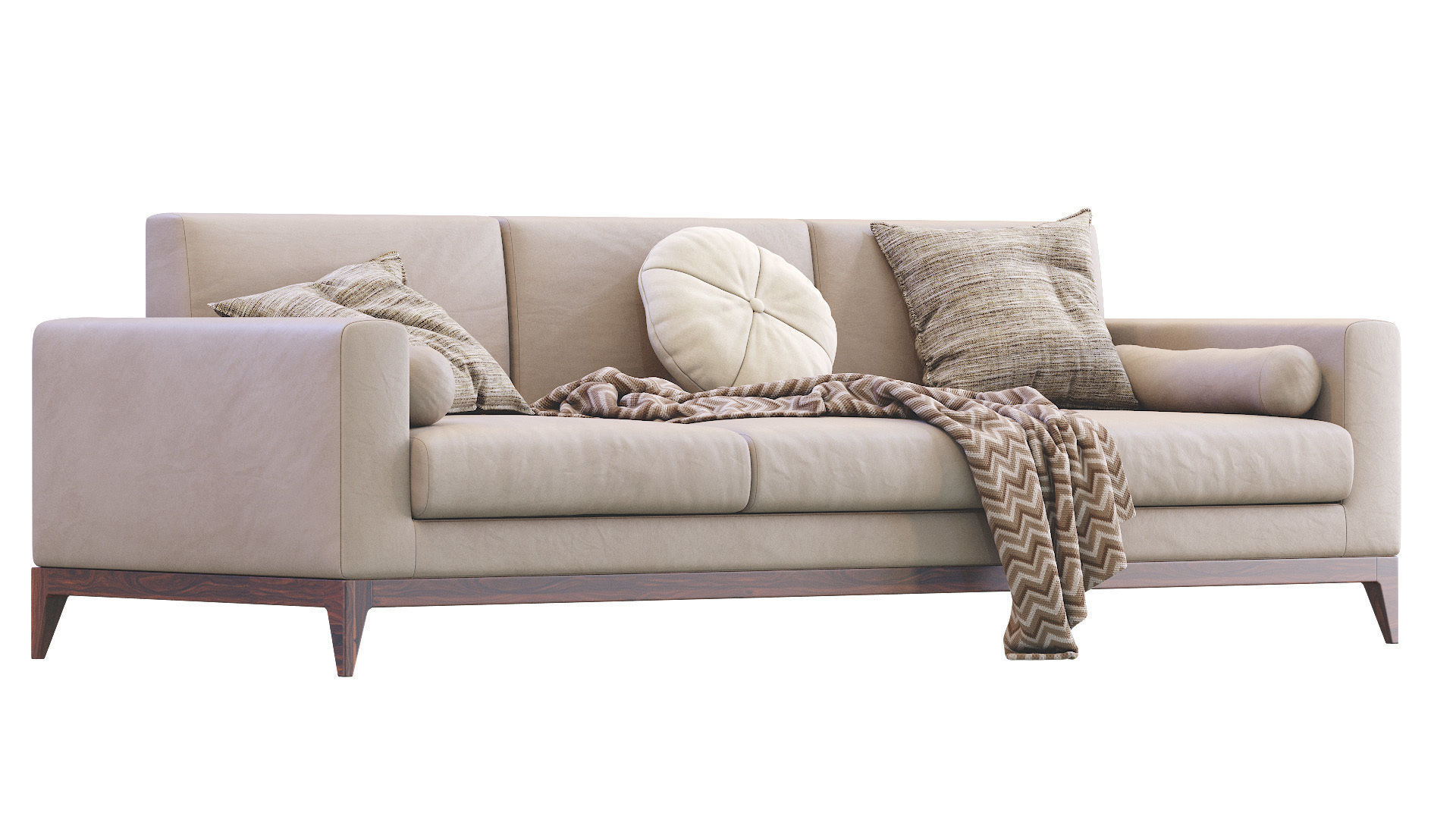 Sofa Copenhaga Leather 3D model_3