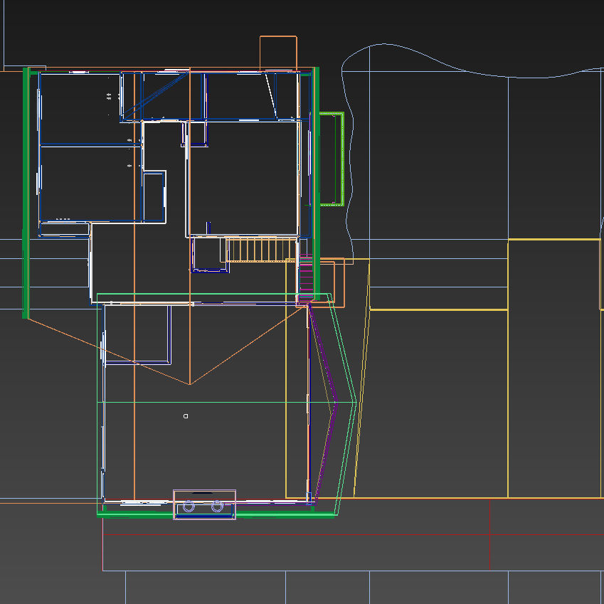 1980s Single Family Home for 3dsmax - Vray 3D model_9