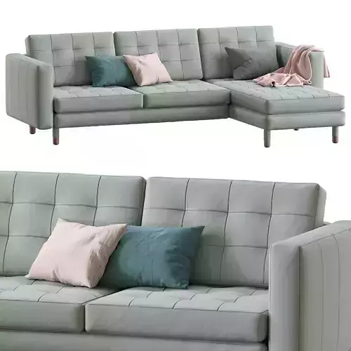 Sofa Landskrona By Ikea 3D model