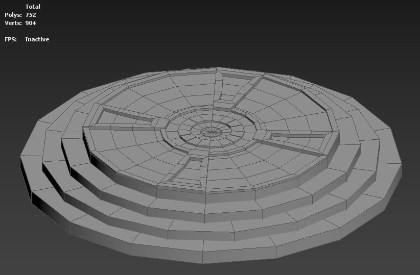 Low Poly 3D Desert Portal Model Low-poly 3D model_5