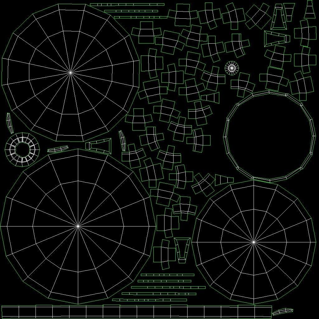 Low Poly 3D Desert Portal Model Low-poly 3D model_8