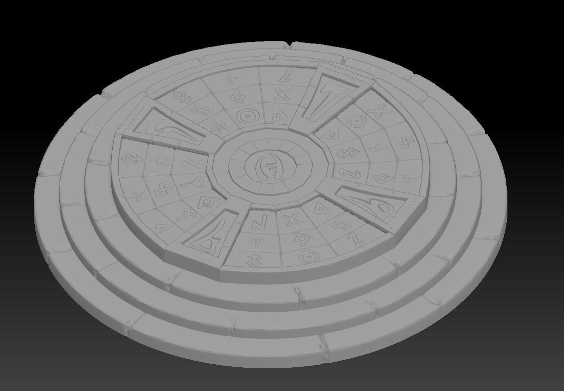 Low Poly 3D Desert Portal Model Low-poly 3D model_6