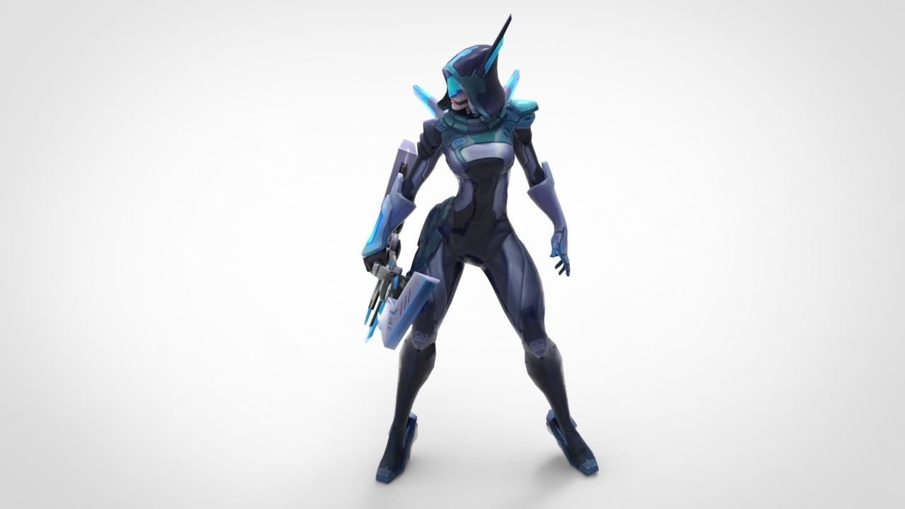 PROJECT Ashe - League of Legends 3D print model_2