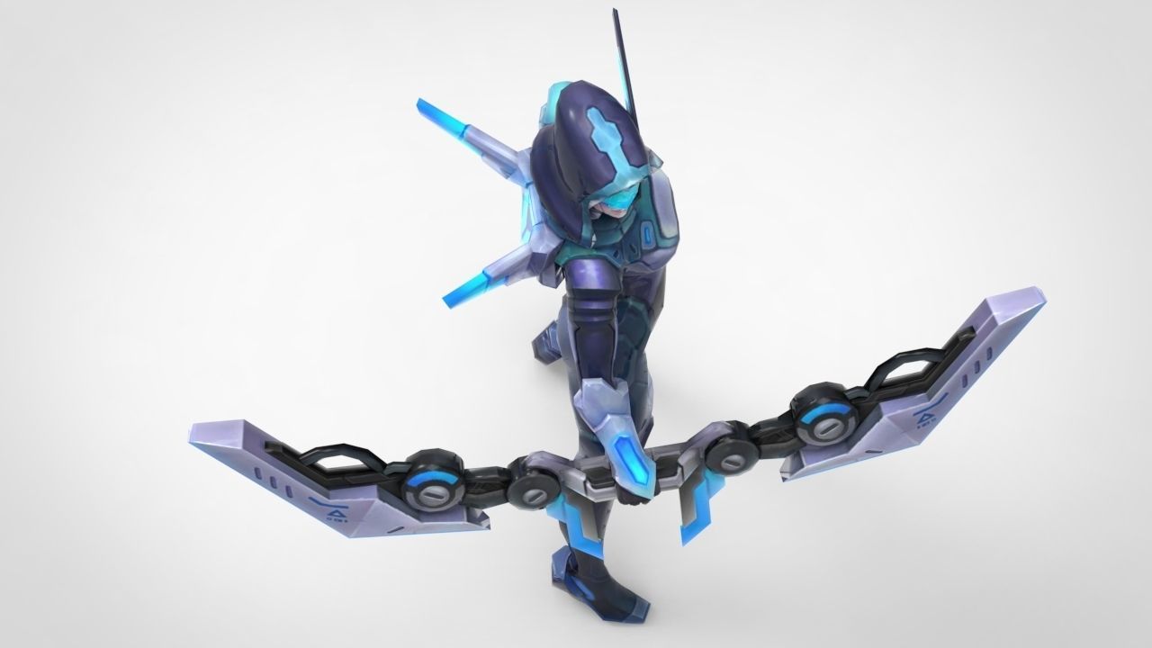 PROJECT Ashe - League of Legends 3D print model_5
