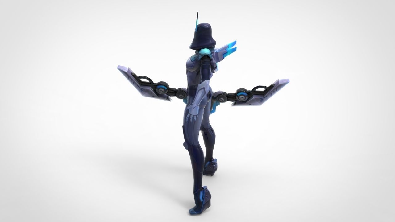 PROJECT Ashe - League of Legends 3D print model_3