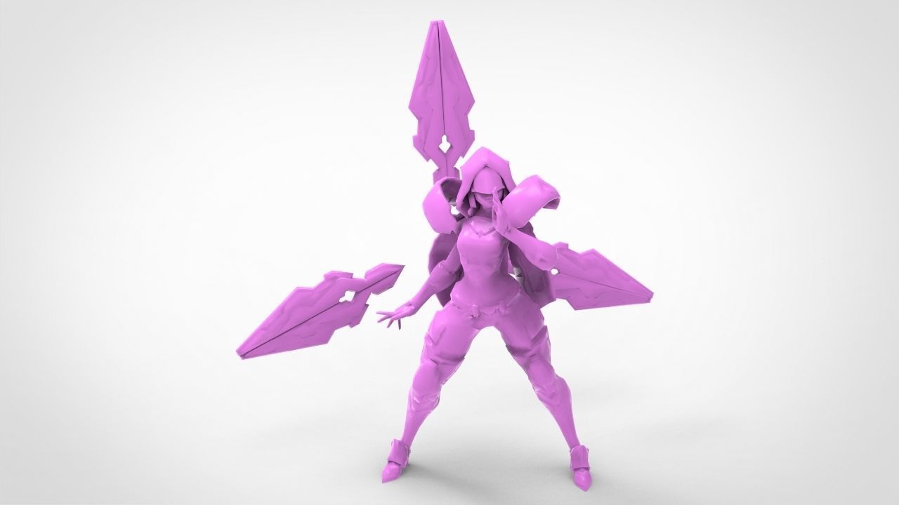 PROJECT Irelia- League of Legends 3D print model_6