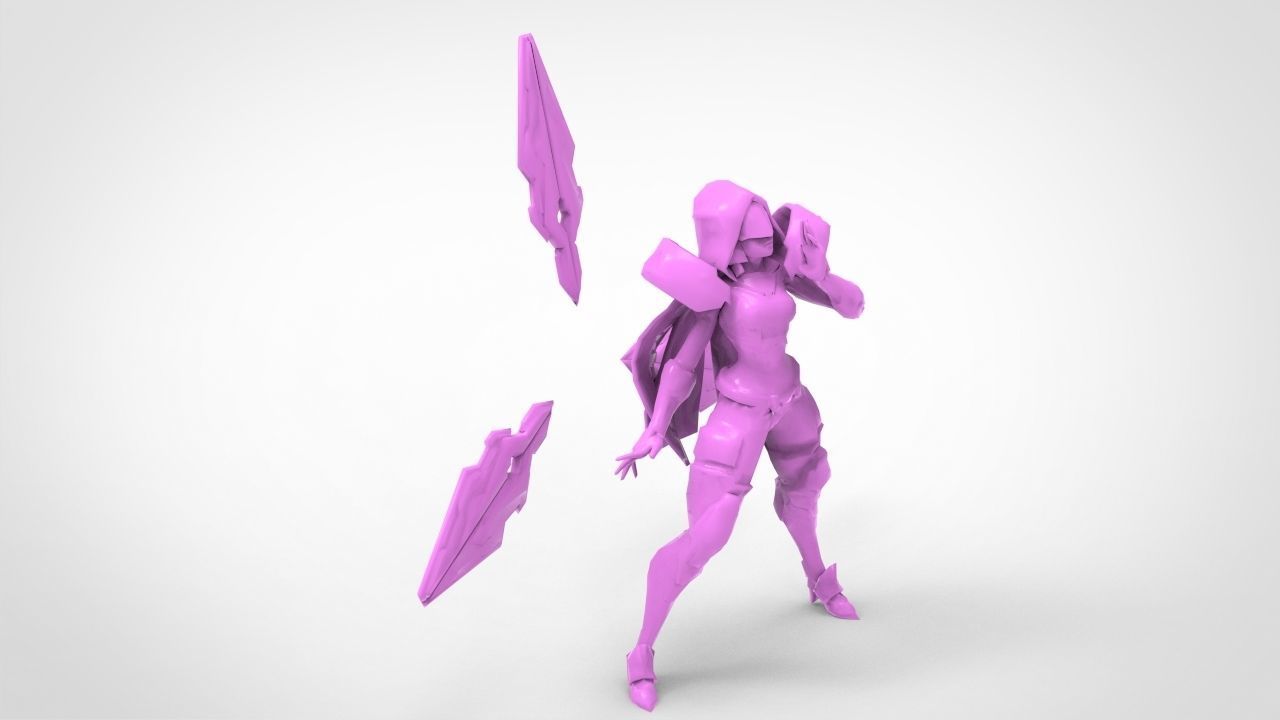 PROJECT Irelia- League of Legends 3D print model_9