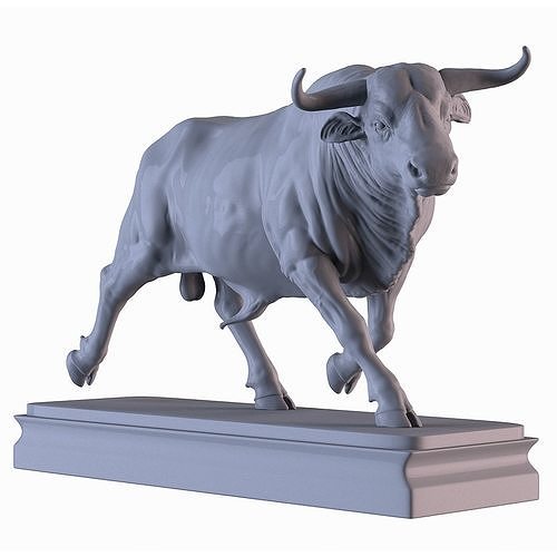 Bull Statue 3D print model