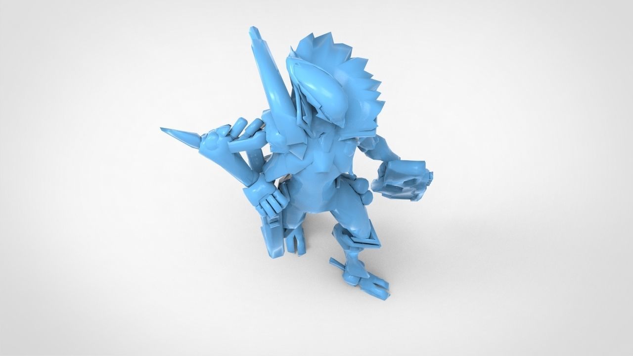 PROJECT Jhin - League of Legends 3D print model_10