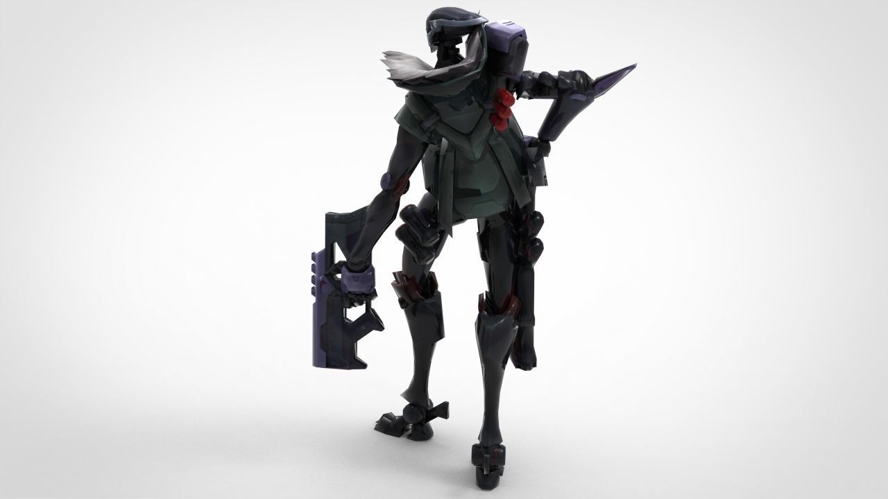 PROJECT Jhin - League of Legends 3D print model_3