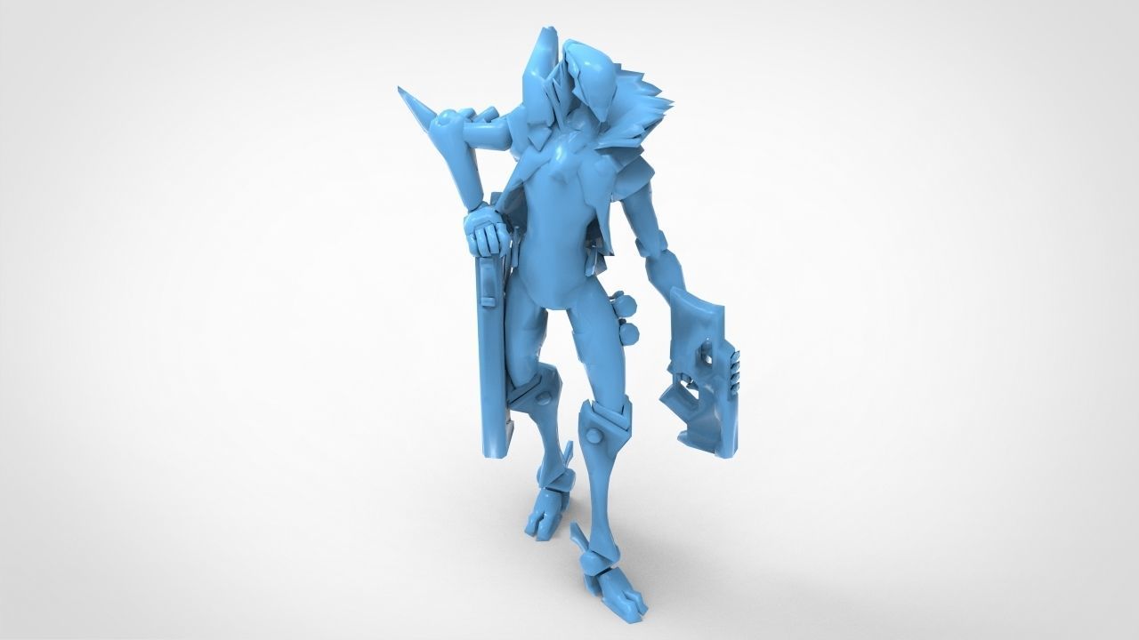 PROJECT Jhin - League of Legends 3D print model_6