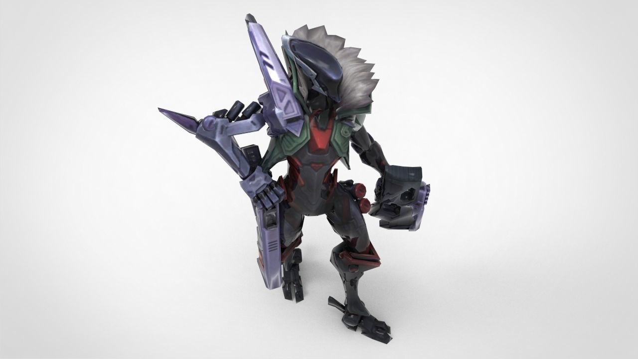 PROJECT Jhin - League of Legends 3D print model_5