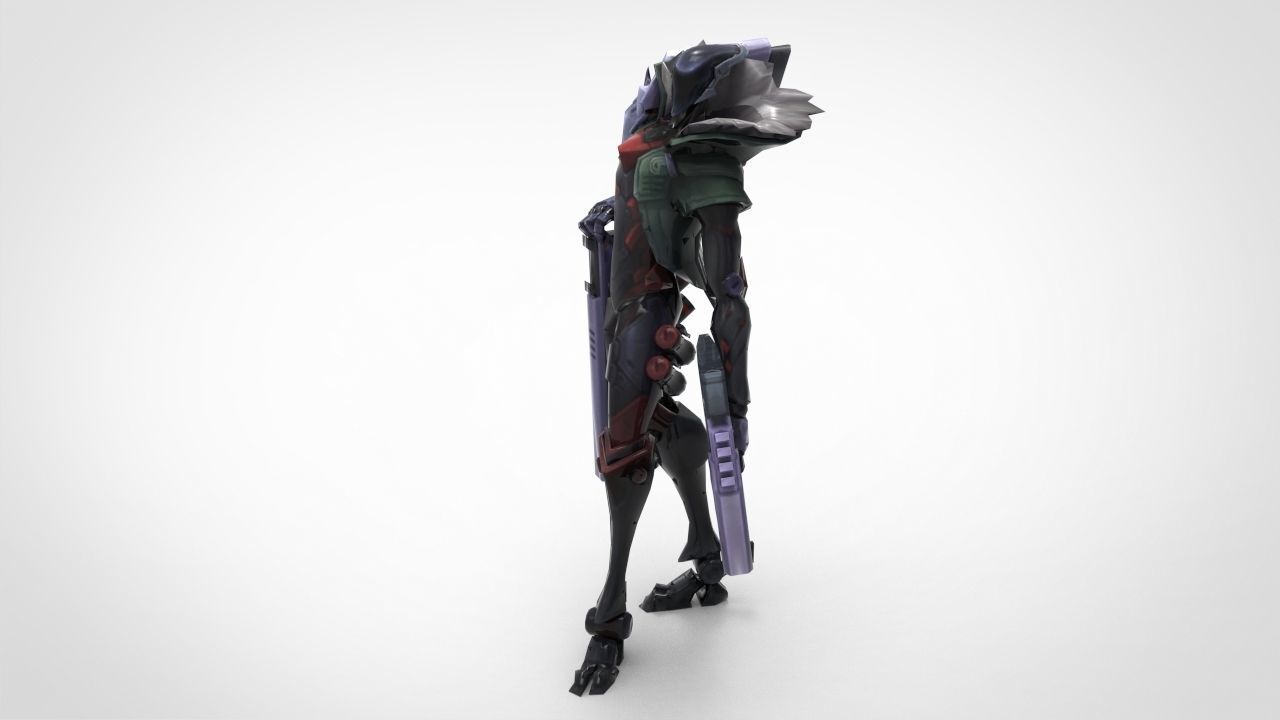 PROJECT Jhin - League of Legends 3D print model_2