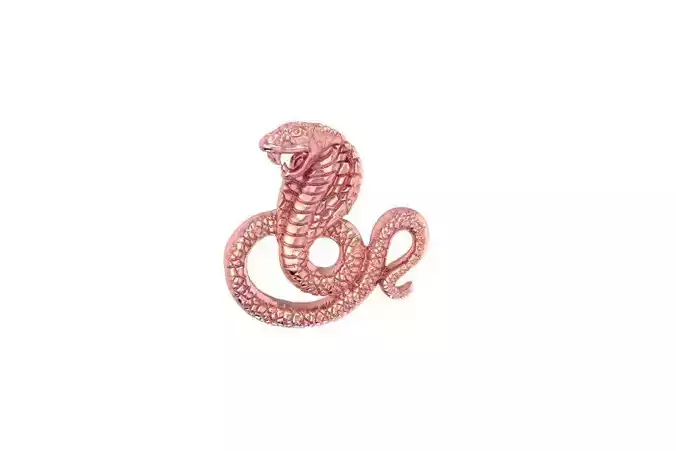 Luxury Snake Pendant for Men 1963 3D print model