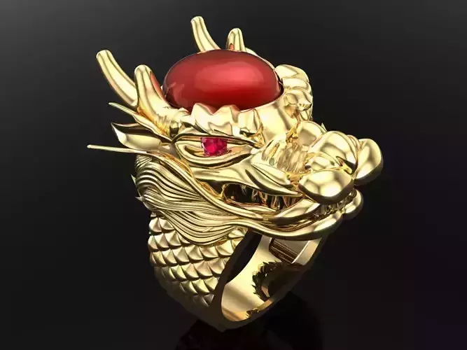 Dragon rings - Men ring