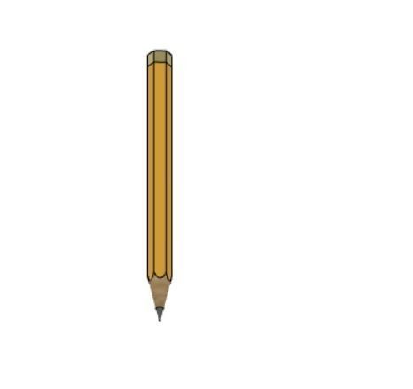 Pencil Modeling 3D model_5