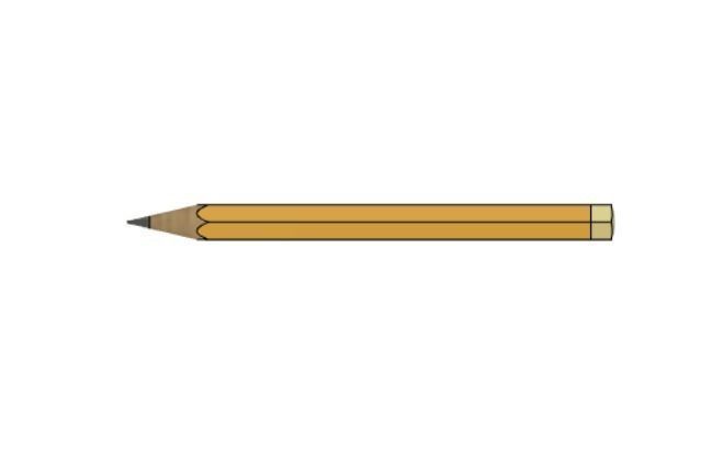 Pencil Modeling 3D model_2