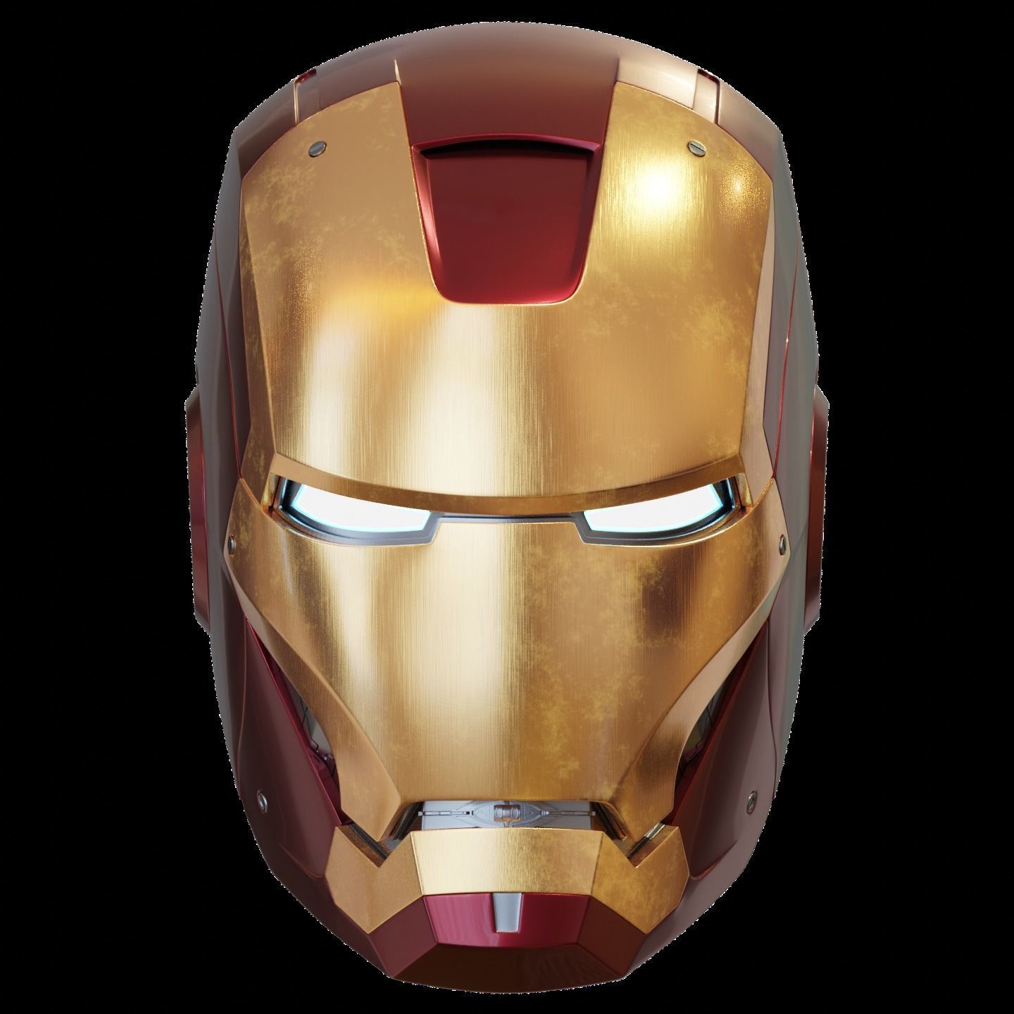 Ironman Mark 7 AND 8 Helmet 3D Printable Model with Inner Detail 3D print model_8