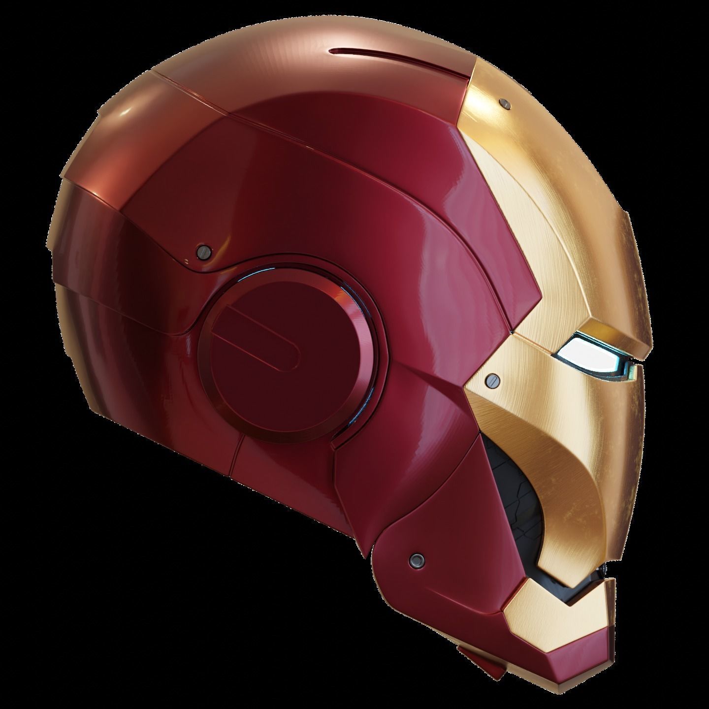 Ironman Mark 7 AND 8 Helmet 3D Printable Model with Inner Detail 3D print model_6