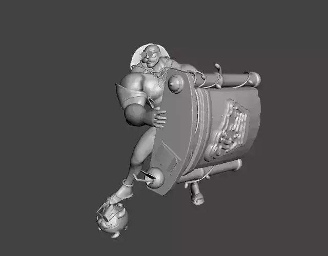 Pool Party Braum 3D Model 3D print model